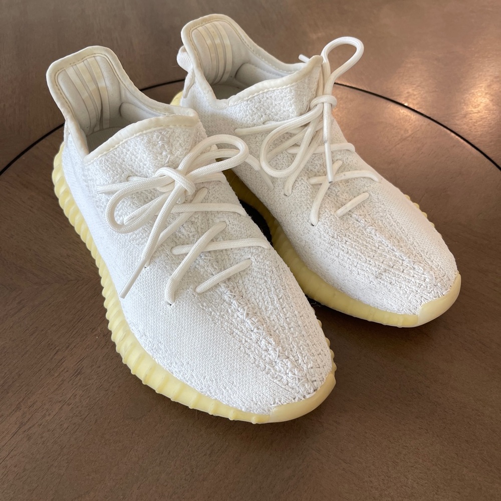 Yeezy Boost 350 V2 “Cream / Triple White” – Size 7